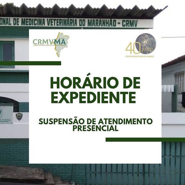 Horário de Expediente Suspensão