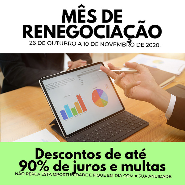 mes de renegociação