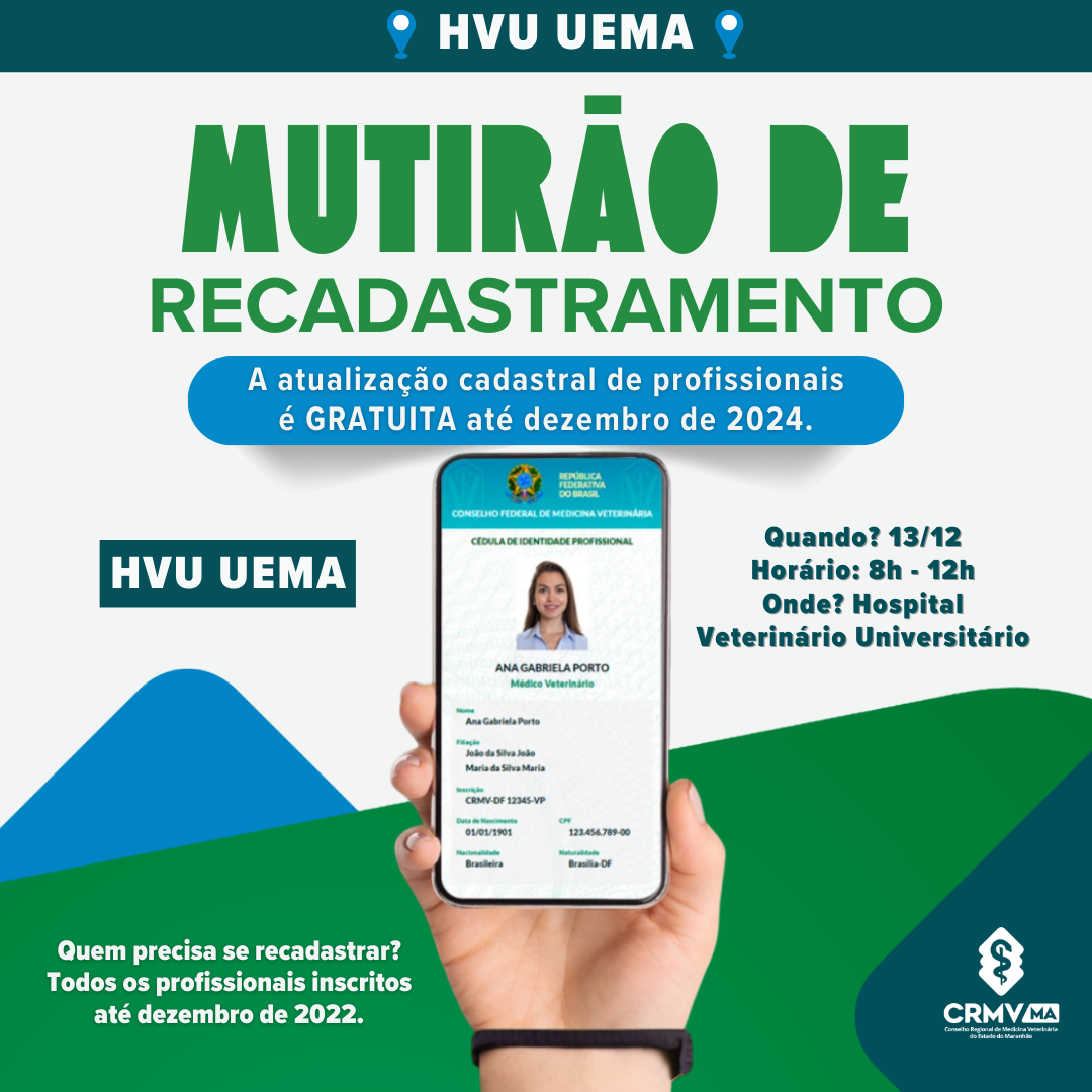 MUTIRÃO DE RECADASTRAMENTO