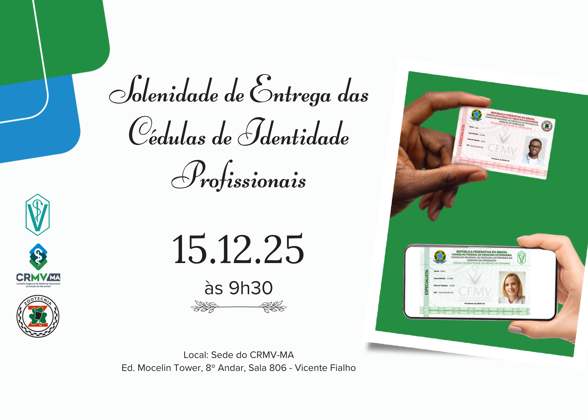 CONVITE - ENTREGA DE CARTEIRAS (dez.25)